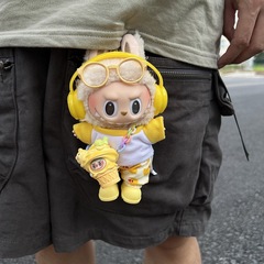 超かわいいサマーコーンラブリーバッグレインボーチェーンコットンドールラブリードール人形小さなショルダーバッグ