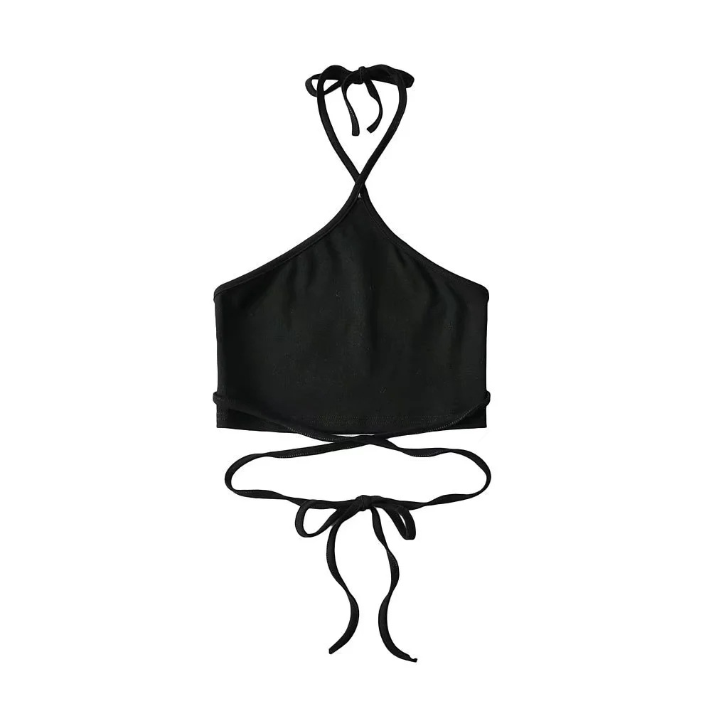 Halter Neck Cropped Top - Color Option 6