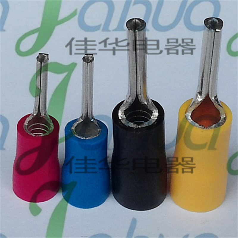 PTV1.25-12 预绝缘端头 针形鼻子  冷压接线端子 紫铜