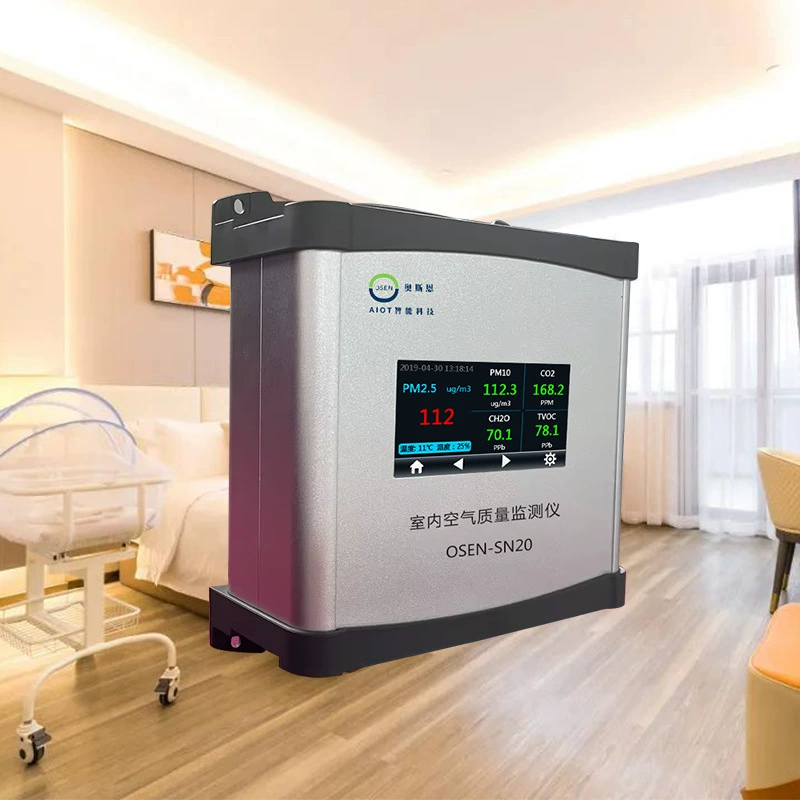 Система мониторинга качества воздуха в торговом центре супермаркета поставляет новый интеллектуальный внутренний монитор окружающей среды в Малайзии