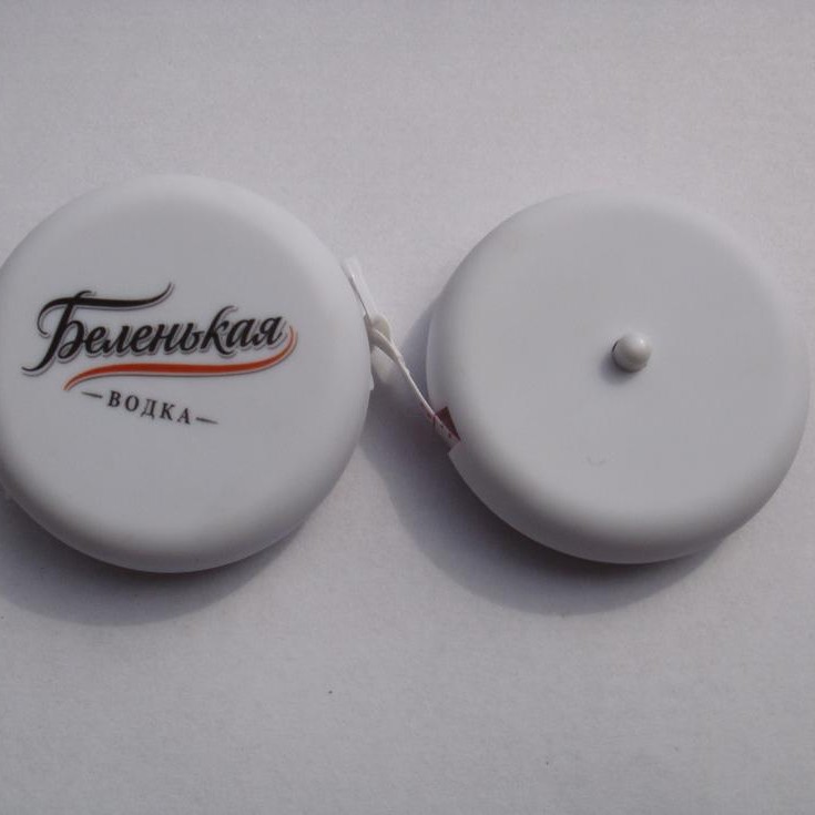 圆形卷尺塑料卷尺 纤维皮卷尺 1.5米尺带