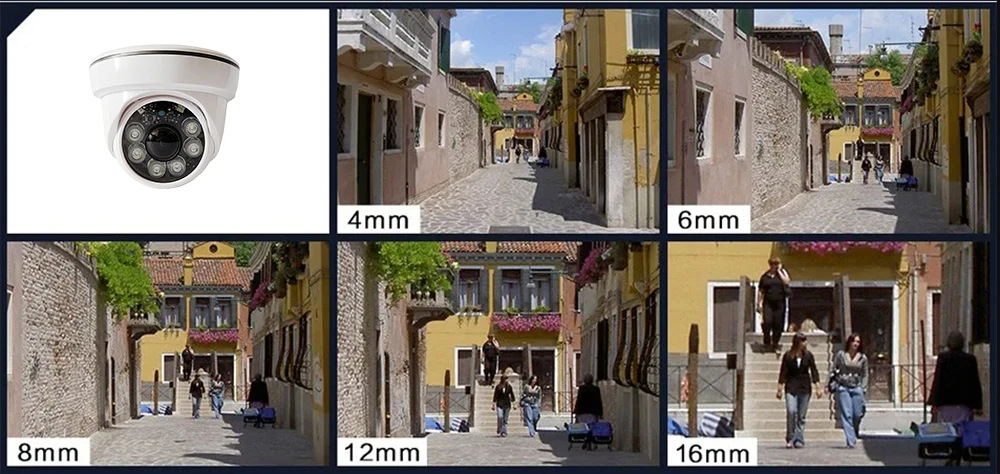Conch Network 4K HD Ses Alma 1080P İzleme Kızılötesi Kamera 5MP Hırsızlığa Karşı Ağ Bağlantı Noktası POE Kamera