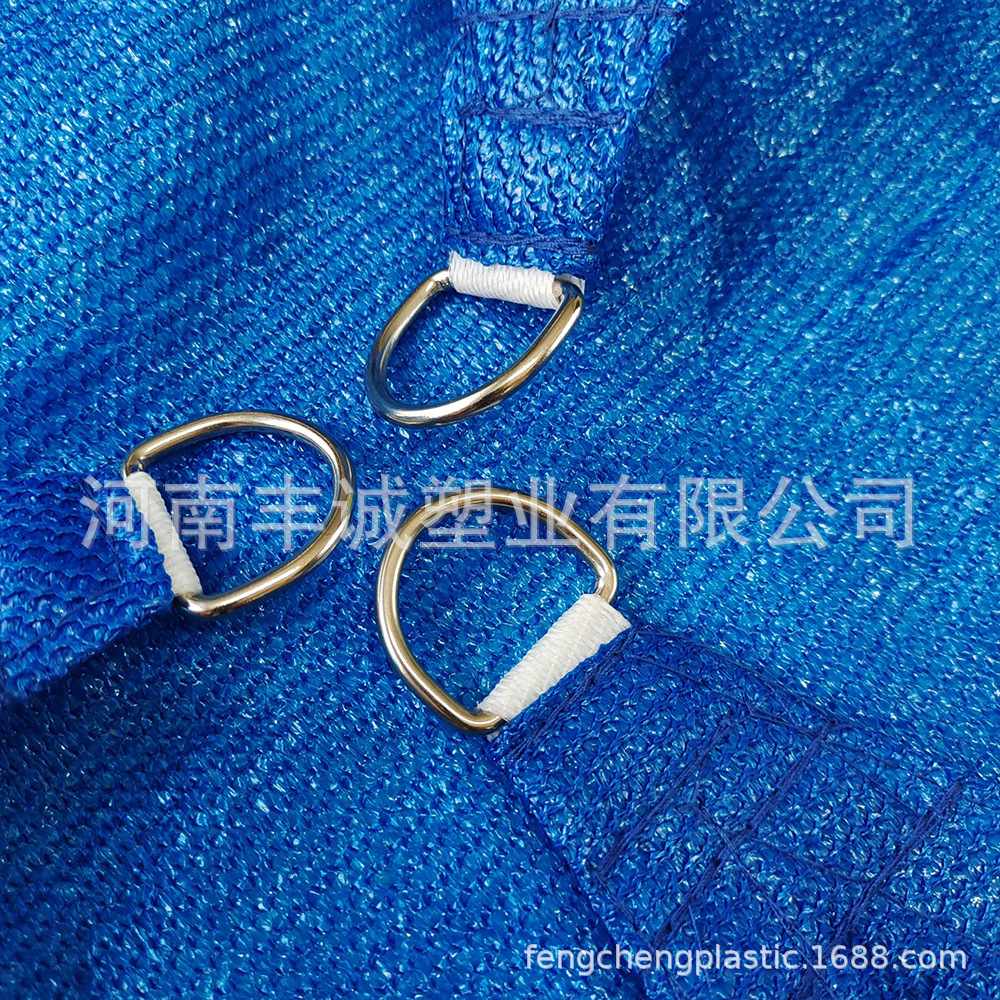 遮阳帆蓝色180克3*3*3遮阳遮雨户外庭院遮光网遮阳帆隔热网