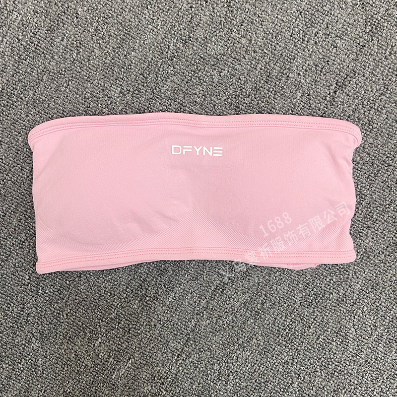 DFYNE同款抹胸爆款运动瑜伽抹胸欧美跨境美背瑜伽上衣瑜伽裹胸女|undefined