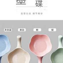 学生多功能塑料墨碟子国画书法毛笔砚台初学墨汁墨盘梅花笔架防摔