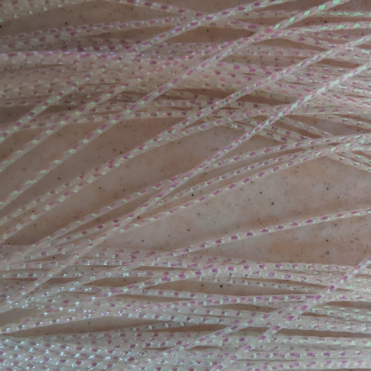 粉红色铝箔丝条带装饰工艺品淡蓝彩丝条3毫米深绿七彩丝条