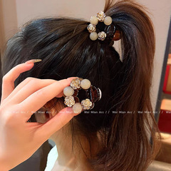 高級感半髪女性高馬尾クリップ固定神器2025新製品後頭部ヘアクリップ小クリップ髪飾り