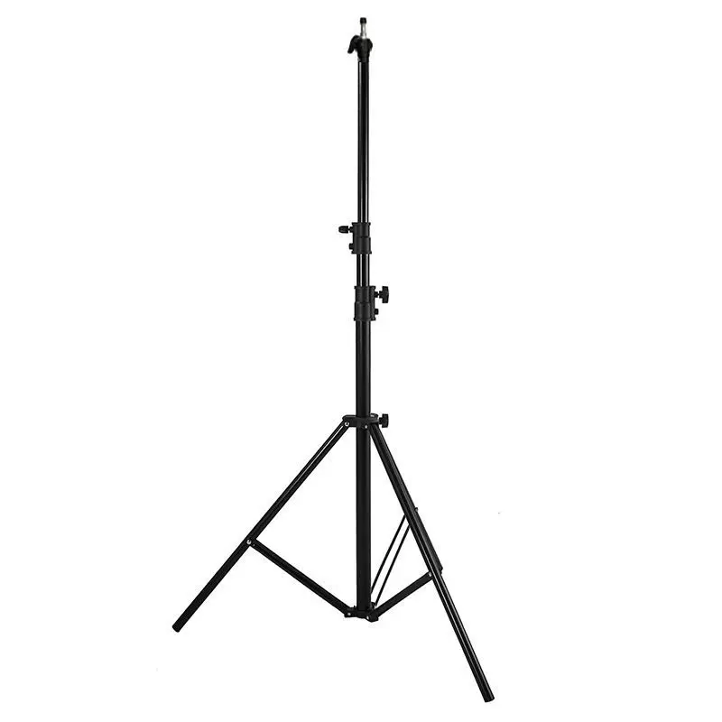 摄影灯架280灯架 闪光灯支架拍照 LED三脚架 280加粗灯架带三通头