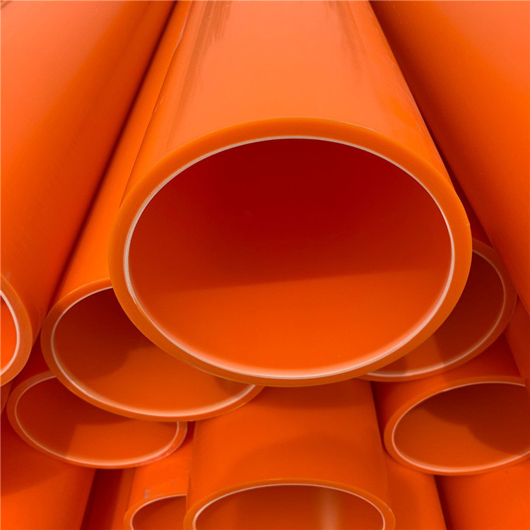 MPP电力管橘色非开挖穿线预埋管现货供应