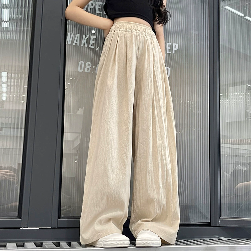 Цветные летние брюки, детские тонкие с защитой от комаров, для подростков, западный стиль