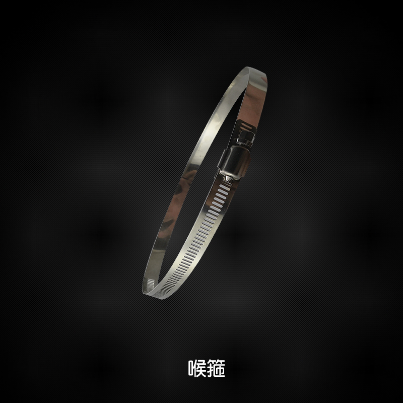 Válvula de retención de tubería de humo accesorios de montaje de garganta de goma de tornillo de acoplamiento general sin clavo