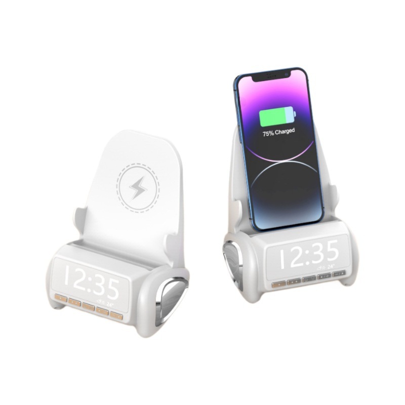 新商品無線充電携帯電話スタンド音響充電宝聴歌追劇bluetooth多機能拡声器代発|undefined
