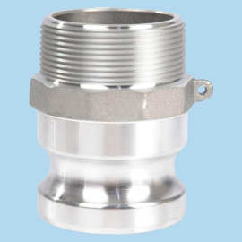 1寸到4寸扳把式快速接头F型铝合金管件接头凸轮锁紧式快速接头