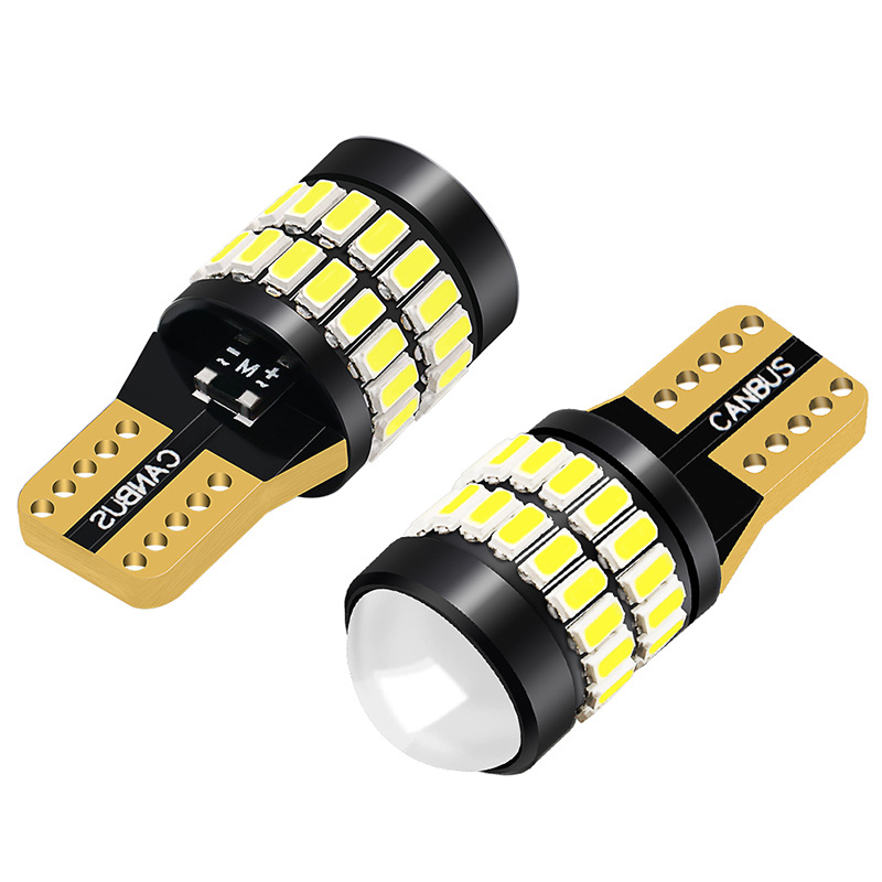 Fábrica de producción de luz de ancho LED T10 resaltado decodificación sin electrodo 10 - 48V lámpara de instrumentos de placa de enchufe especial para camiones grandes 5W