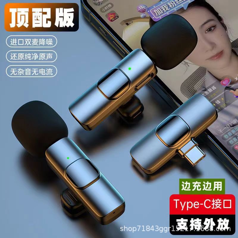 Wireless small handheld professional microphone