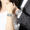 Men's fashionable steel belt, quartz calendar, men's watch, suitable for import, wholesale