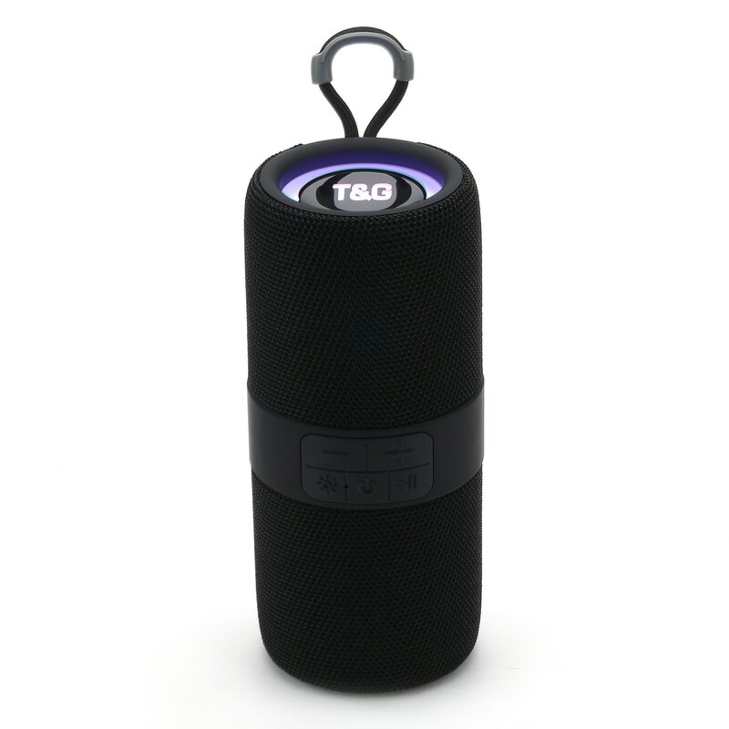 Tg671ブルートゥーススピーカー無線手提げストラップ携帯型屋外オーディオledライトサブウーファー小プレゼントがいいです。|undefined