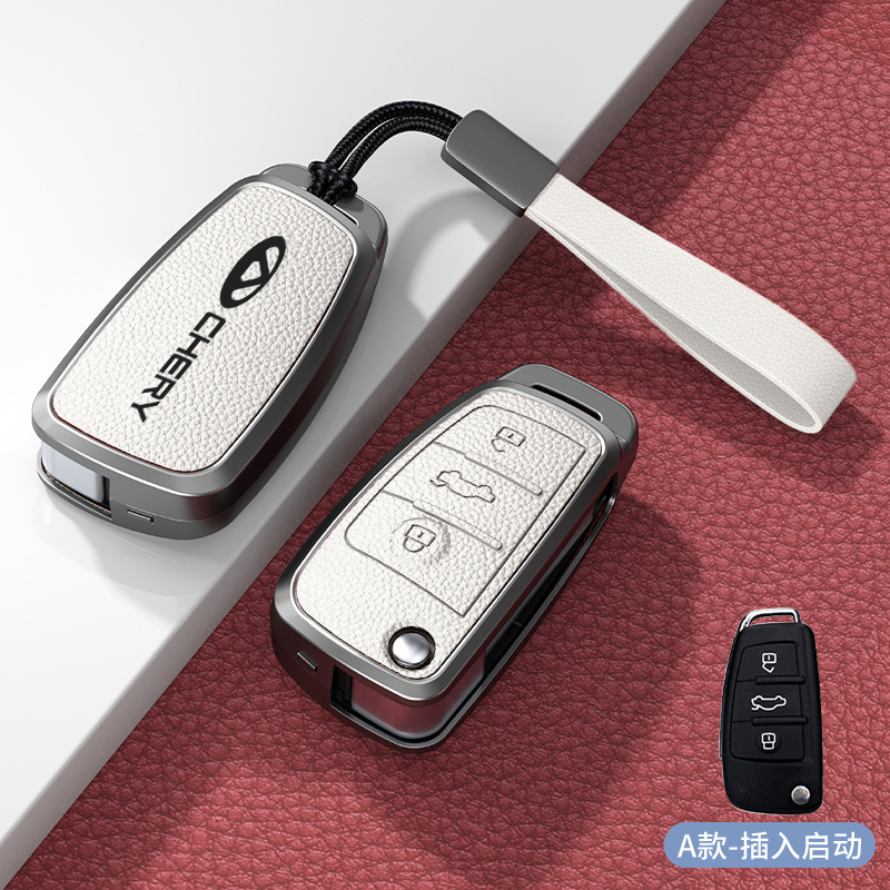 유형 A, 삽입 시작, 흰색 아연 합금 쉘 + 핸드 스트랩