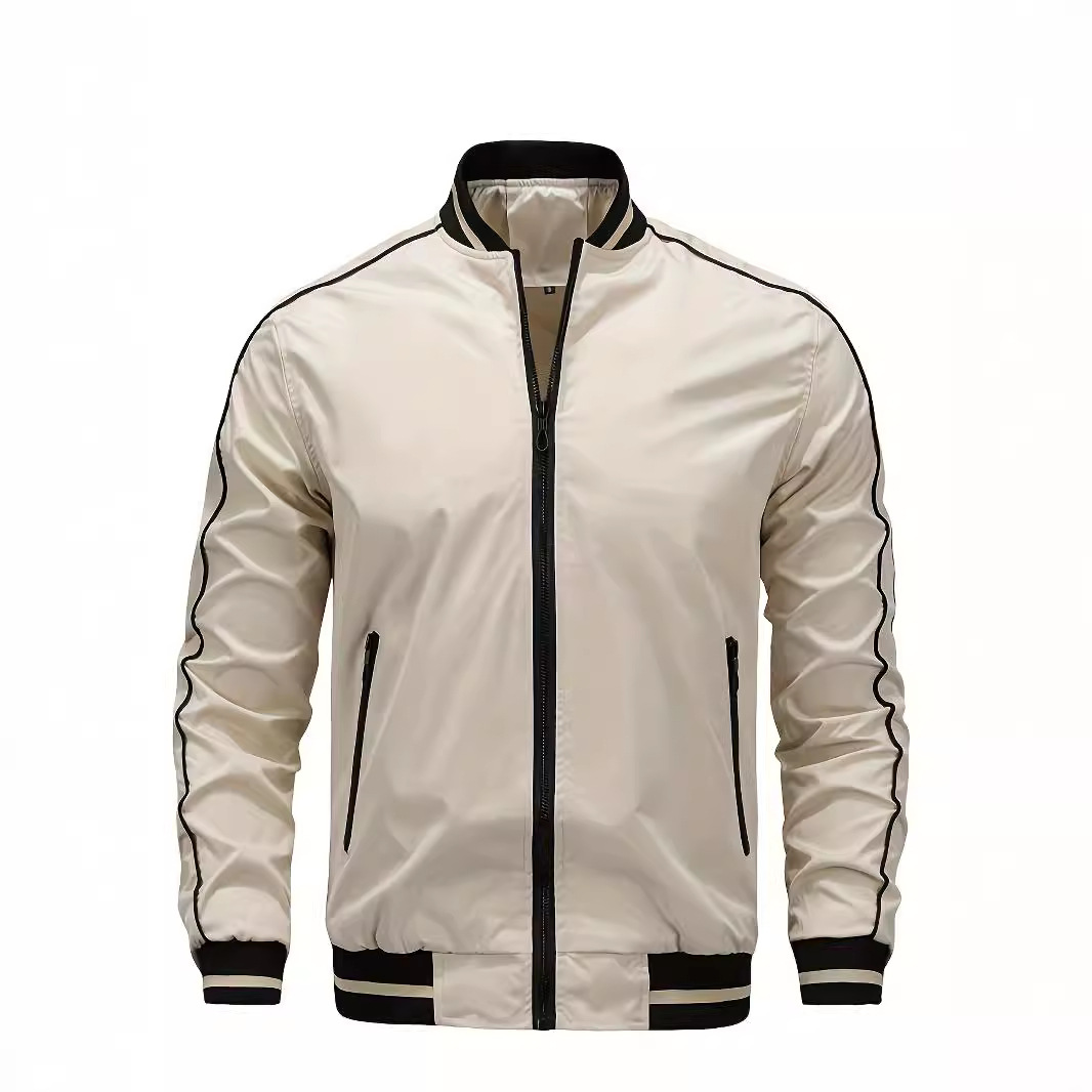 Heren Lente Herfst Enkellaags Dun Vier seizoenen Ademend Winddicht en Waterdicht Outdoor Bergsportjack heren_voghion.com