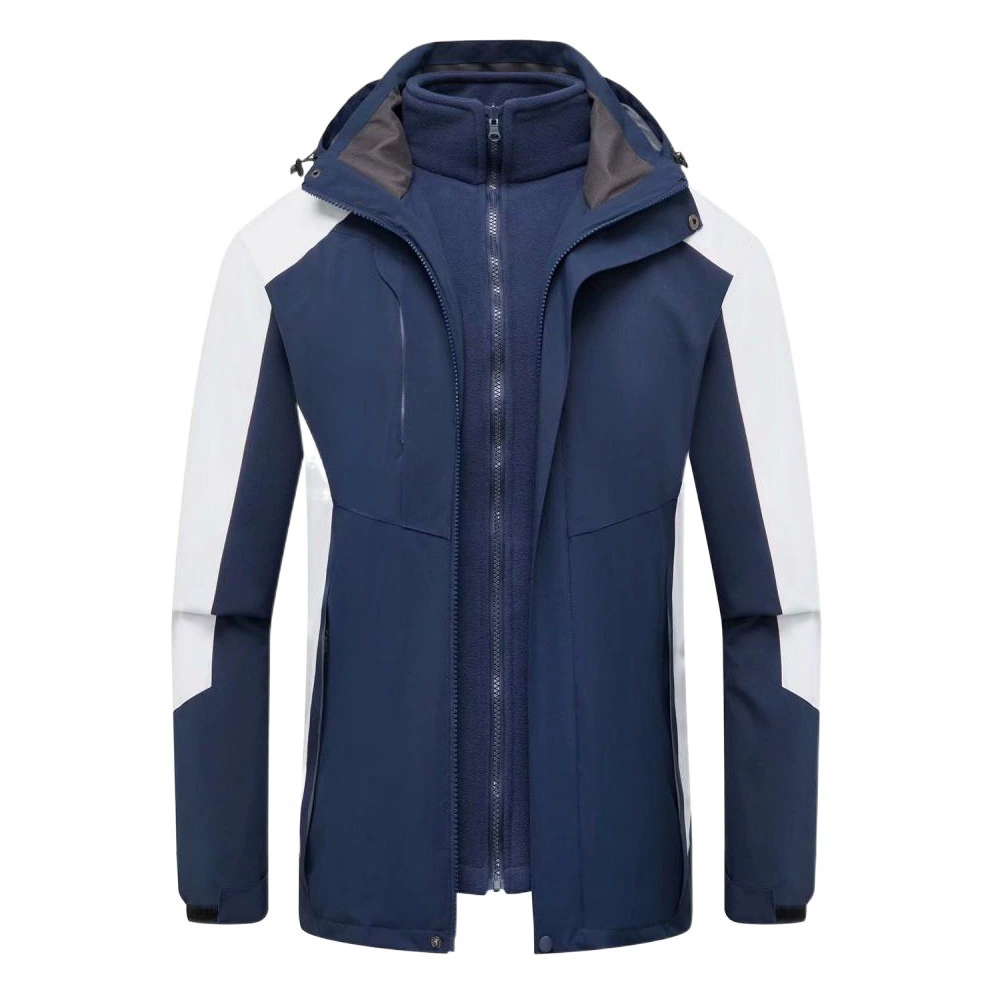 Штурмовая одежда на заказ LOGO три в одном рабочая одежда куртка ветрозащитная экспресс-логистика плюс бархатная вышивка зимой