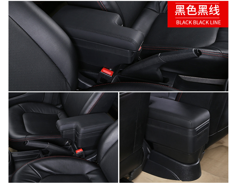 Suitable for 14-20 Models of Honda New Fit Third-Generation Original Armrest Box, Trendy Sports Interior Gk5 Central Armrest Box Original