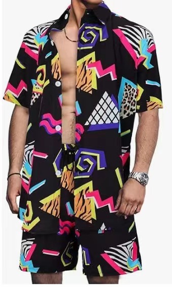 2024 Traje de impresión casual para hombre Traje transfronterizo de Amazon Oktoberfest