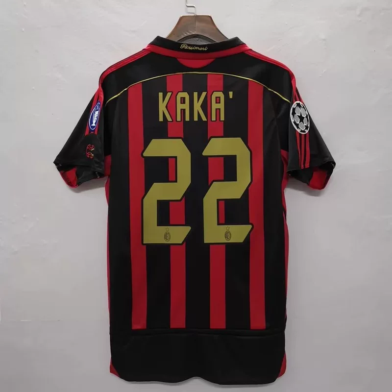 Футбольная форма AC Milan Calcanl Naldo England French Brazil World Cup ретро джерси