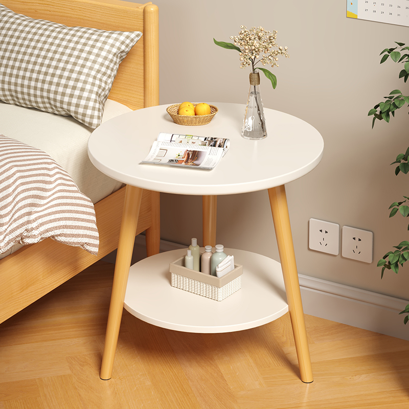 Mesa de cabezal de cama simple dormitorio doméstico para niños mesa de cabezal de cama simple estante de alquiler de la casa unas pocas mesas