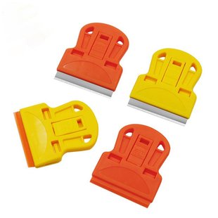 Single-Head Glass Cleaning Scraper, Car Glass Film Cleaning and Glue Removal Tool Scraper, Household Cleaning Scraper