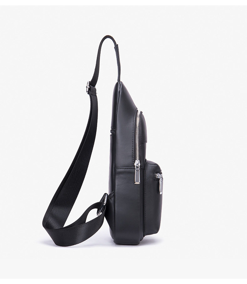 Túi đeo chéo nam đeo ngực da bò lớp đầu 17×5×30,5 cm — 20202 màu đen, 698 màu đen, Cà phê 698, 9011 màu đen chi tiết 100