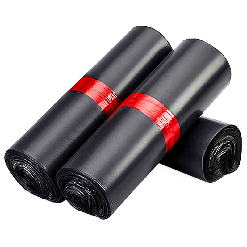 White thickened express packaging bag waterproof logistics packaging bag manufacturer clothing express bag black wholesale printing