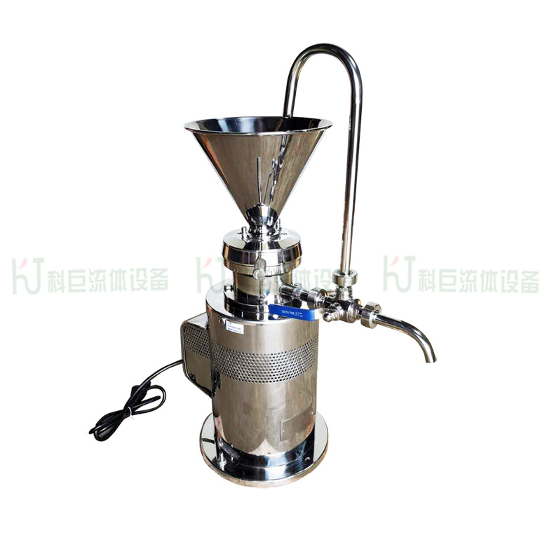 食品胶体研磨机 高剪切胶体磨 高速研磨乳化机 酱料管线式胶体磨