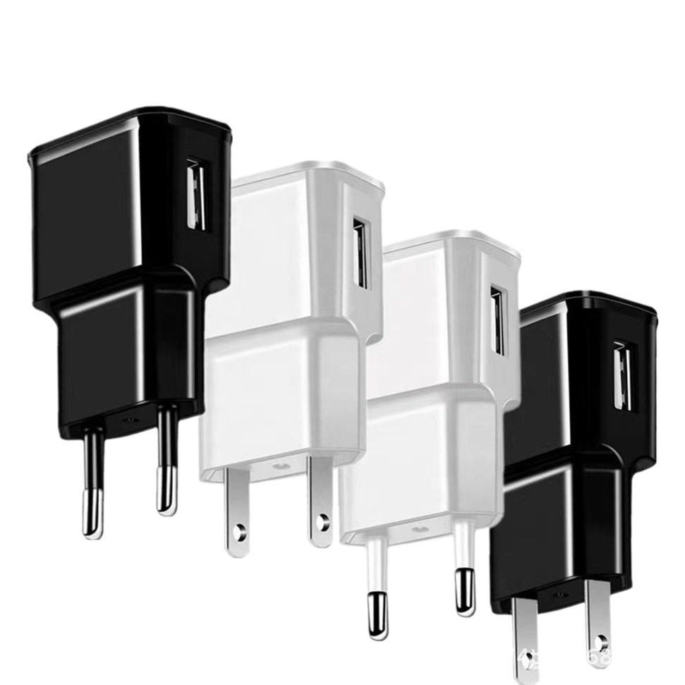 S8 carga rápida cargador adecuado para Samsung S6/S8/S9/10 carga rápida cabeza QC3.0 enchufe de corriente europea y americana