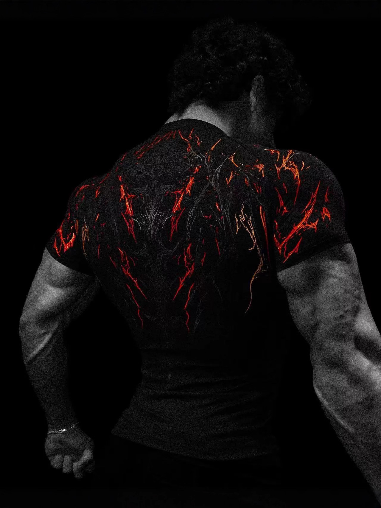 sports quick dry elastic T-shirt for gym for training