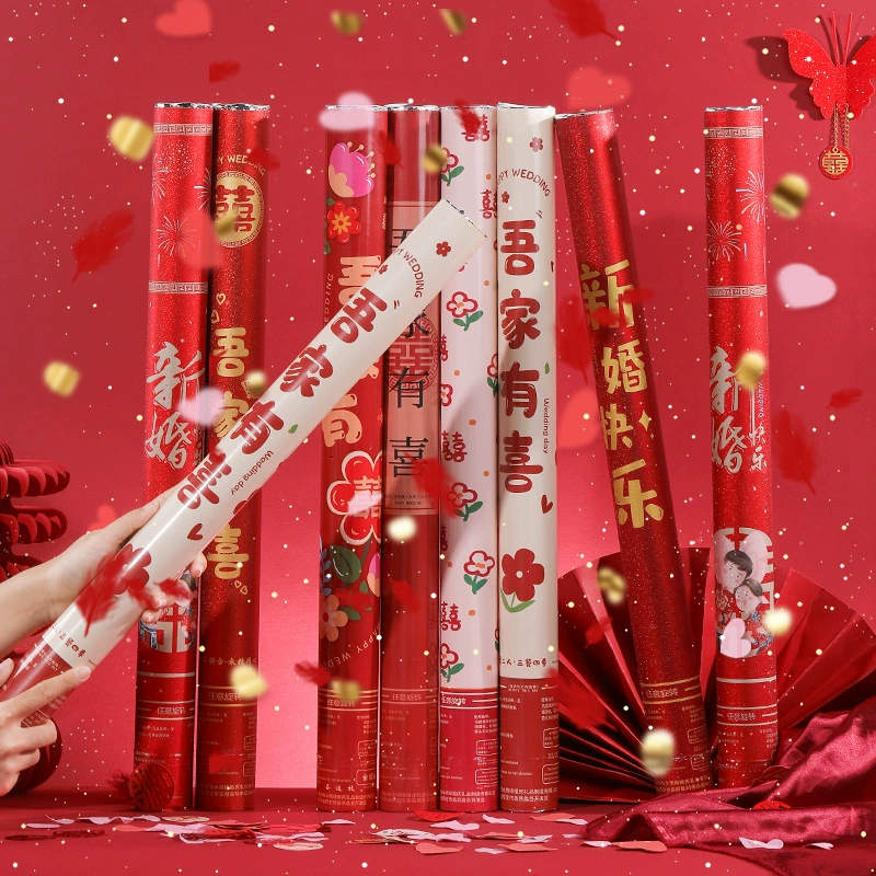 Свадебные принадлежности Daquan Свадебный салют Спрей с лентами