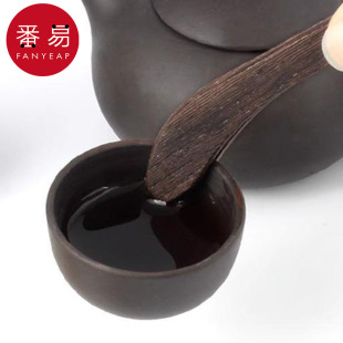 Free Shipping/10Y Tea Tongs Bc1S65 - Bamboo Tea Leaf Tweezers Single Piece Ebony Solid Wood Tea