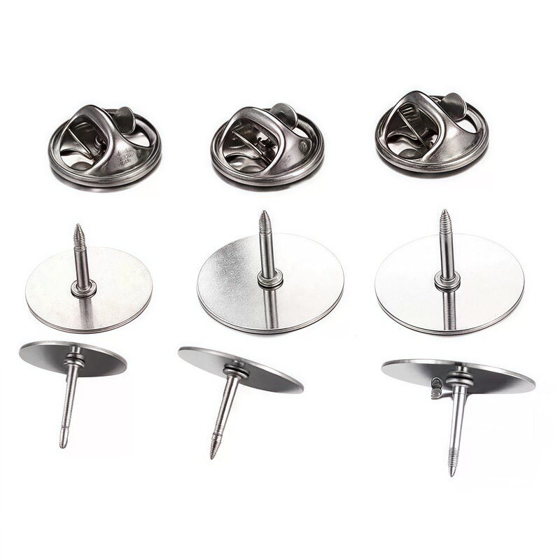 Stainless Steel Butterfly Hat Flats Pin Set Butterfly Buckle Clip DIY Button Brooch Spur Pin Card Hat Accessories Stainless Steel Butterfly Hat Flats Pin Set Butterfly Buckle Clip DIY Button Brooch Spur Pin Card Hat Accessories