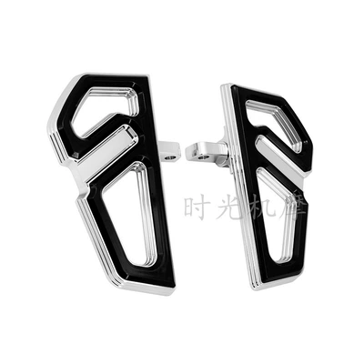 Suitable for Harley Soft-tail Fat: Motorcycle pedals - rear-footrest-plating