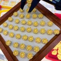 Золотой 999 футов золотой браслет-Подсолнух Женский Золотой транспортер подсолнечника браслет веревка Вязание Ручная Веревка нога золотые аксессуары DIY