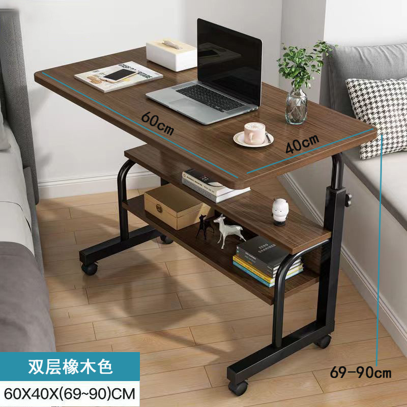 ベッドサイドテーブル移動可能昇降テーブル寝室家庭用ノートパソコンテーブルベッド学習テーブル|undefined