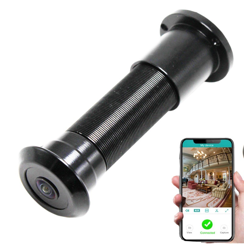 5G graffiti inteligente WiFi puerta ojo noche visión bidireccional voz intercomunicador gran angular 180 grados gato ojo grabadora de vídeo