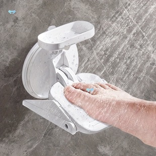 1Pc Wall Mounted Shower Foot Rest with Suction Cup Non Slip
