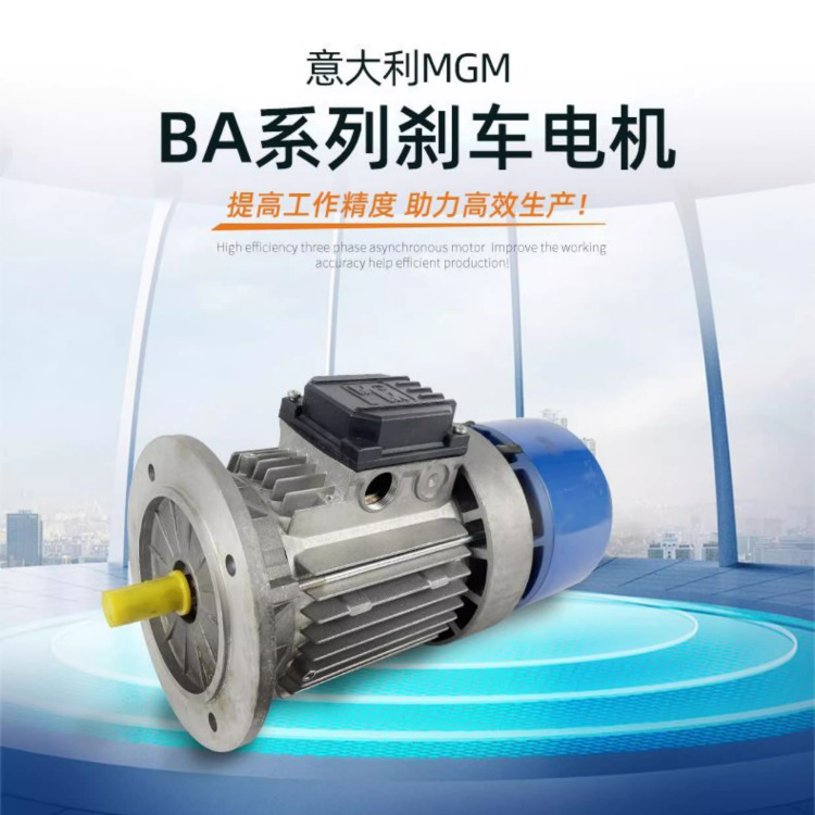 进口电机 意大利原装进口刹车马达 MGM71B4--B5 370W刹车电机