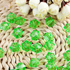 16mmdiy handmade beaded vase flat plate hexagonal acrylic transparent loose bead material wholesale