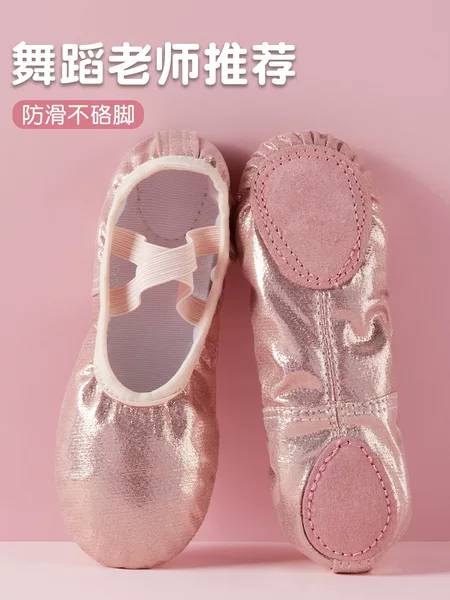 Dance Shoes for Women, Soft Soles, Kidsren's Lace-Free, Kidsren's Dance Professional Classical Practice Body Gymnastics Ballet Cat Claw Shoes