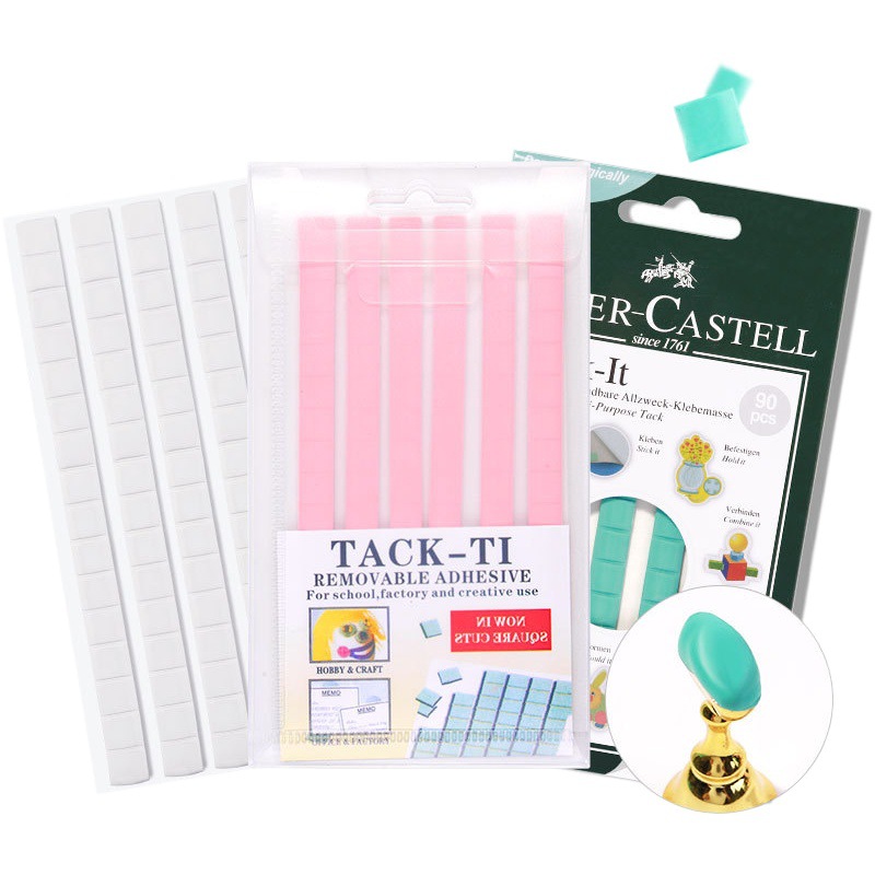 Manicura arcilla azul multifuncional plastilina uñas pieza fija arcilla uñas color placa joyería pantalla suelo al por mayor