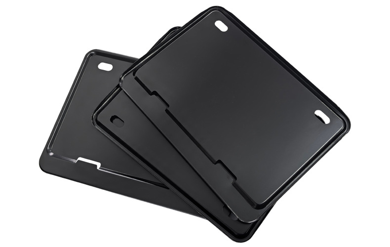 Universal new national standard motorcycle license plate frame from the manufacturer, metal aluminum alloy license plate frame, personalized modified license plate frame