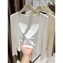 D 64339 Tencel Knit Sunscreen Cardigan ��˿��֯��ɹ����