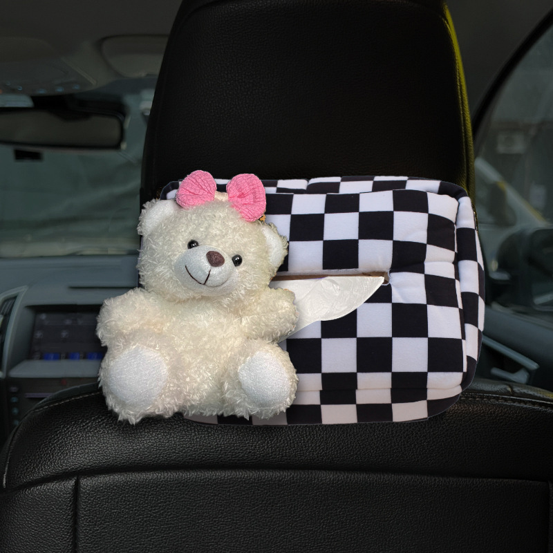 [Productos de punta] Bolsa de papel de dibujo para coche, caja de reposabrazos para mujer, bolsa de papel, caja de dibujo para coche colgante, decoración de caja de dibujo para coche image 48