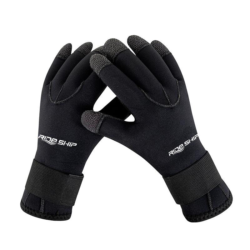 Wear-resistant keep warm non-slip gloves, 5mm
